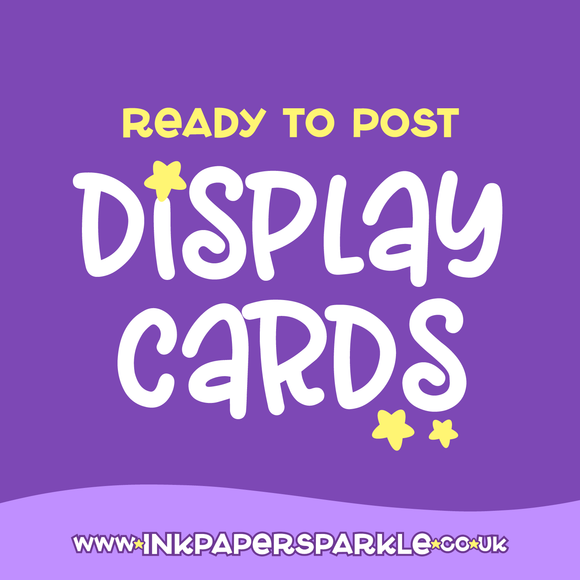 Ready To Post Display Cards