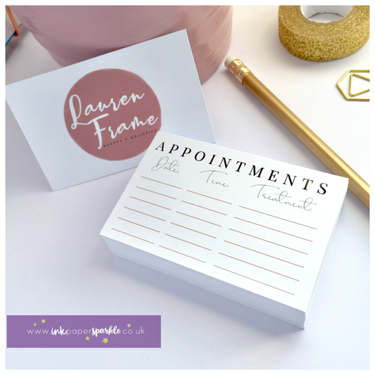 Appointment Cards