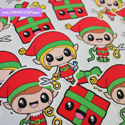 Cheeky Elf Vinyl Sticker Pack