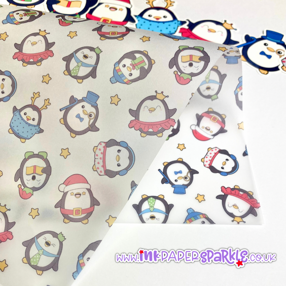 Silly Penguin Packaging Paper