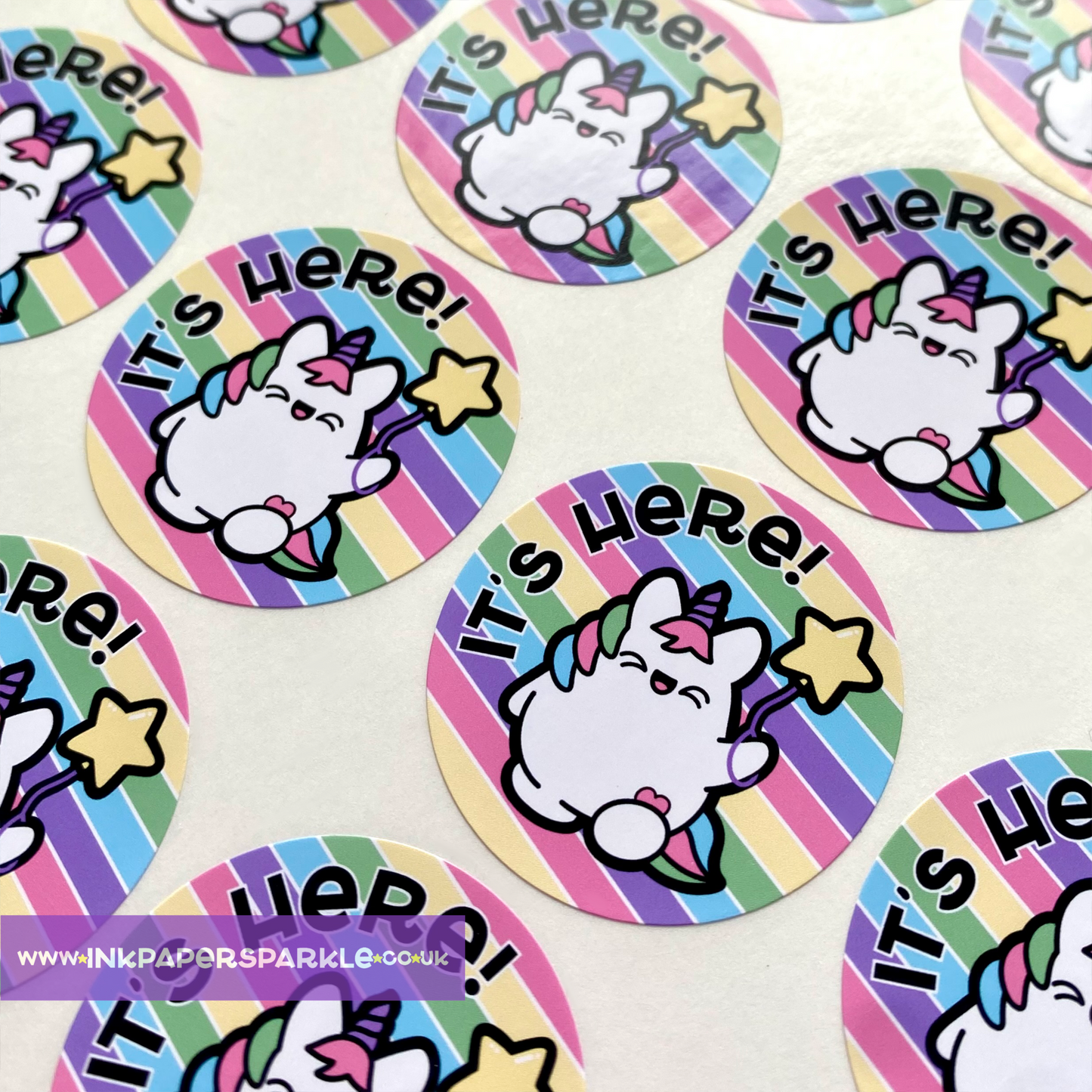 Kawaii Happy Post & Thank You Stickers