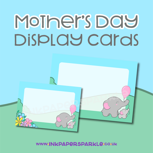 Mother's Day Display Cards