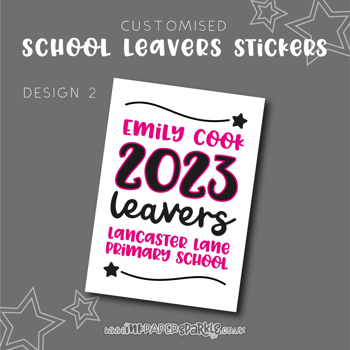 Custom School Leavers Books