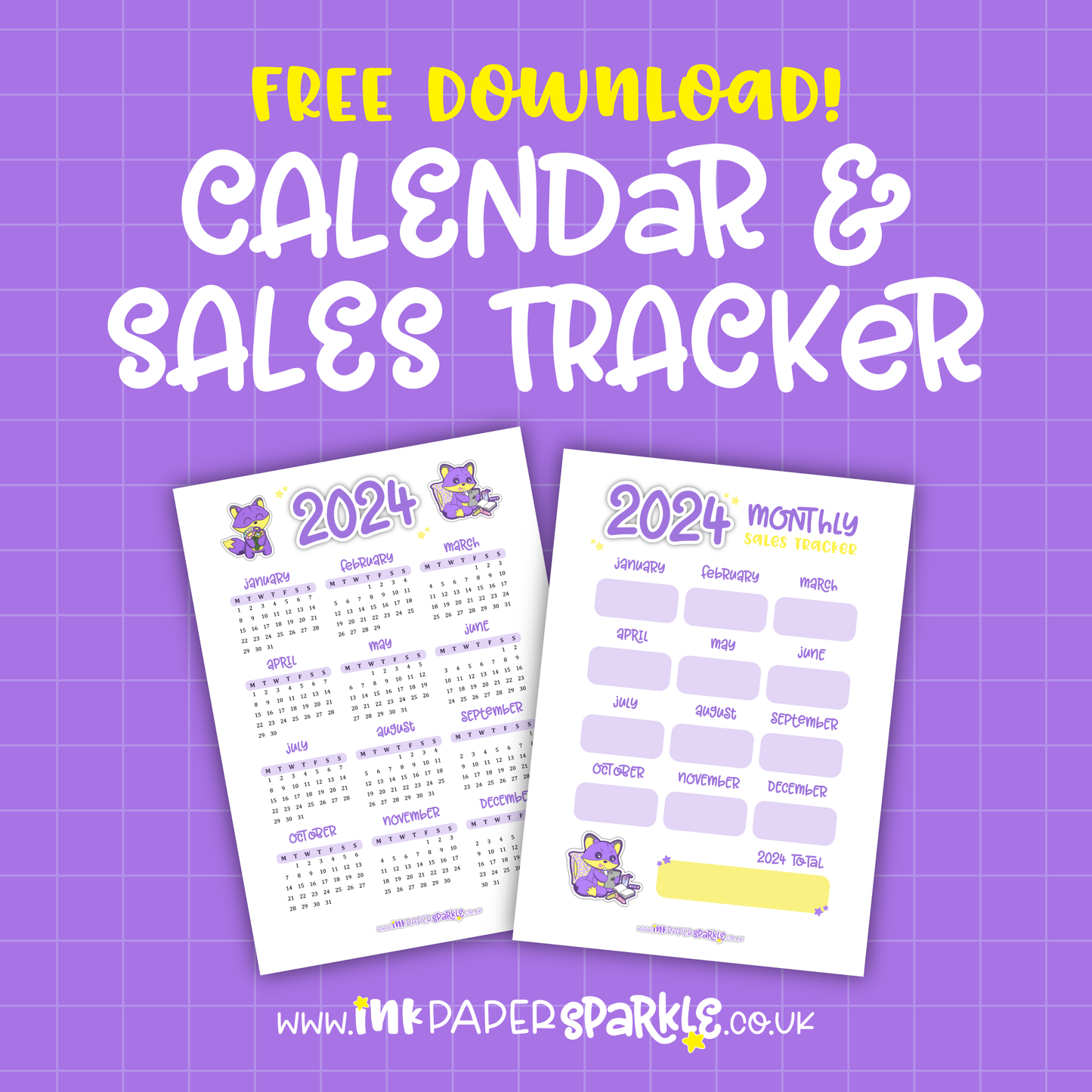 Free 2024 IPS Calendar & Sales Tracker Download