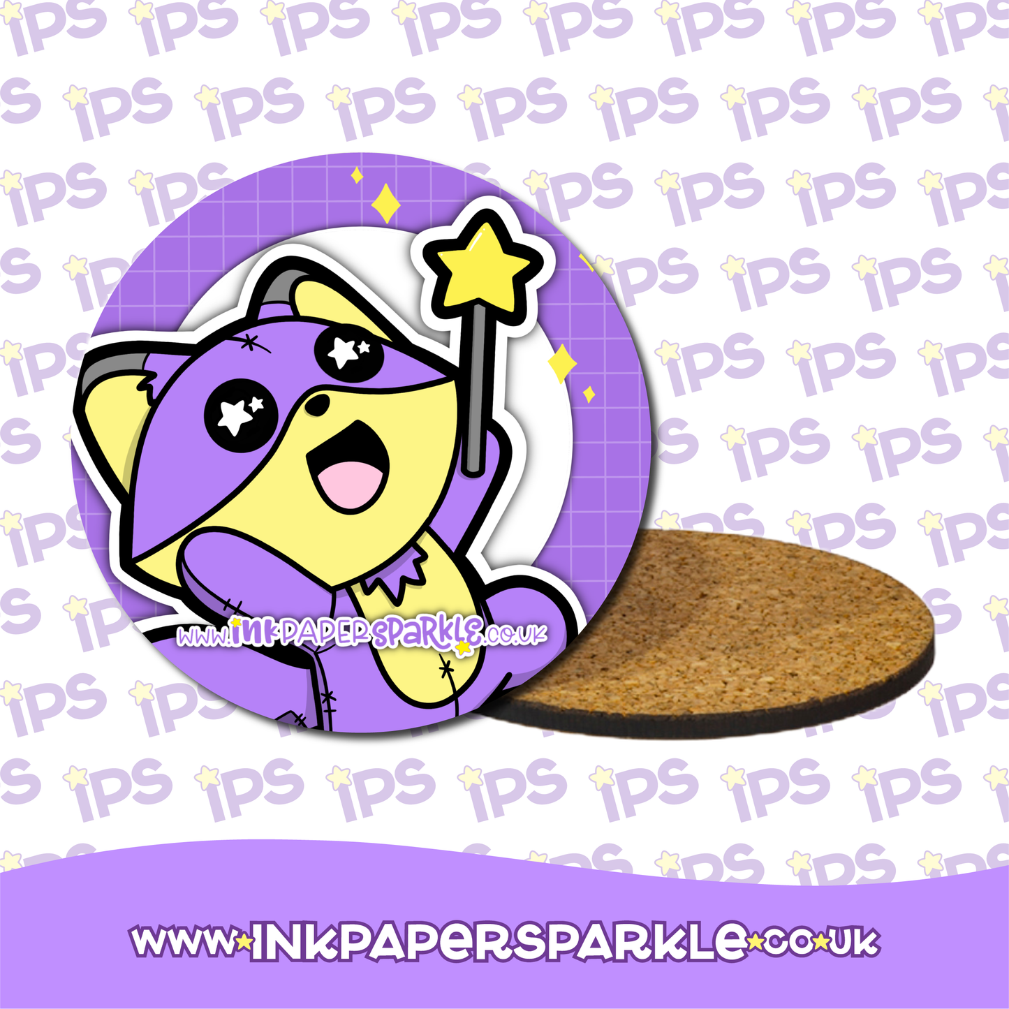 Logo or Mascot Printed Coaster