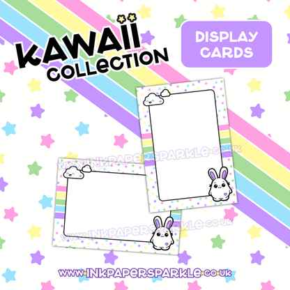 Kawaii Display Cards