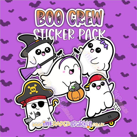 Boo Crew Sticker Pack