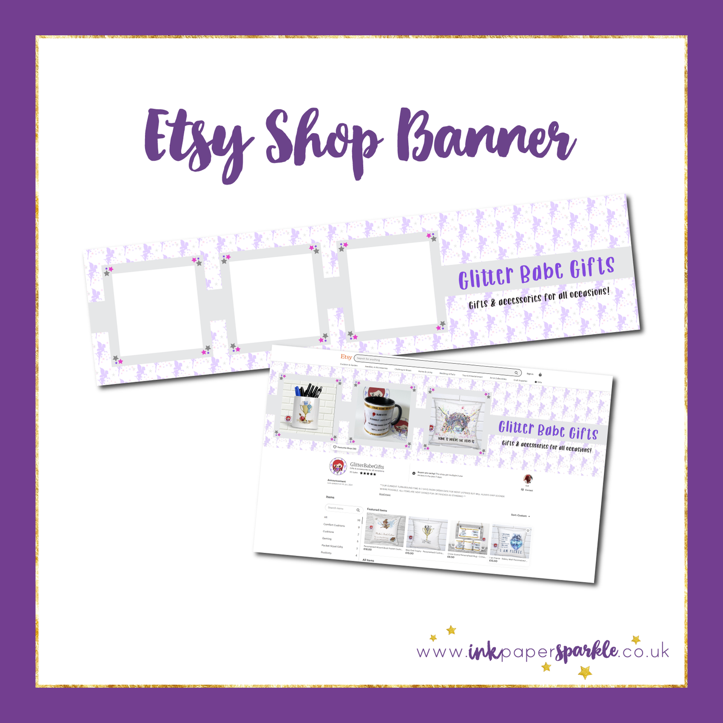 Etsy Shop Banner