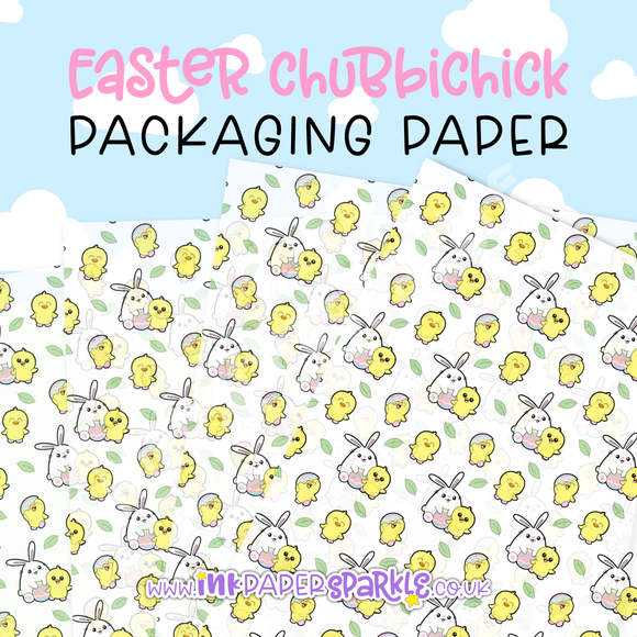 Easter ChubbiChick Packaging Paper - Translucent