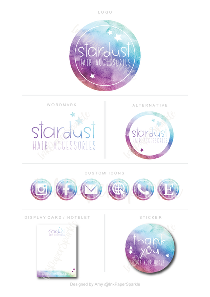 Branding Package - Stardust Hair Accessories