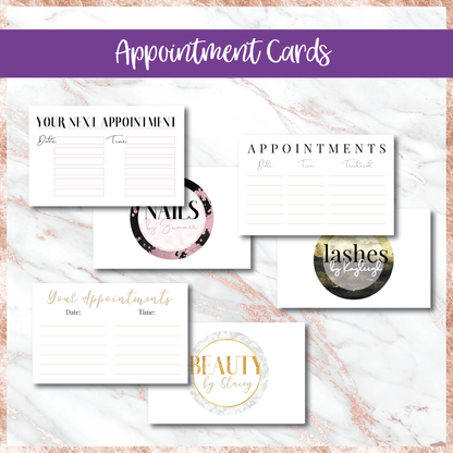 Appointment Cards