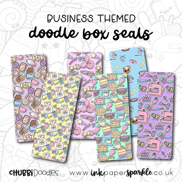 Doodle Seal Stickers - Business Themed