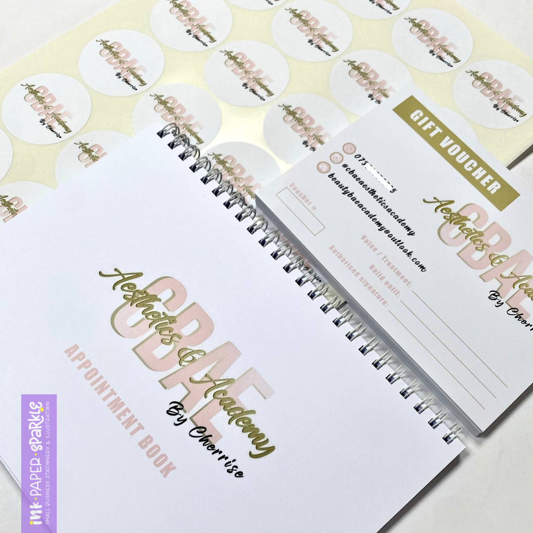 Personalised Appointments Books