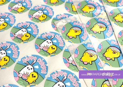 Happy Easter Stickers ChubbiChick