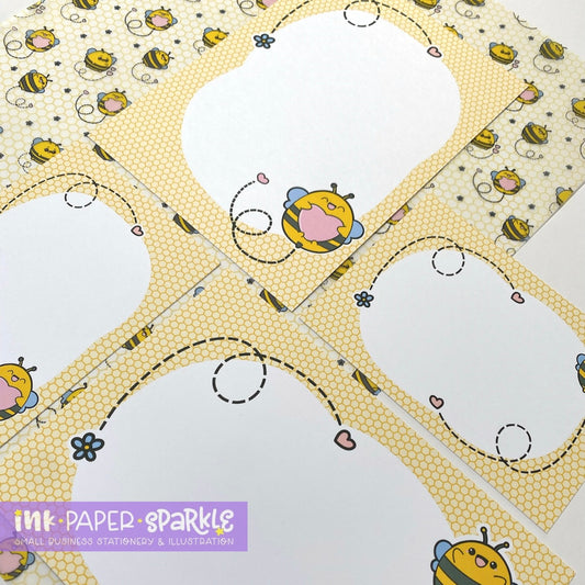 ChubbiBumble Bee Display Cards