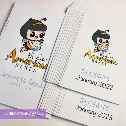 Personalised Accounts Books