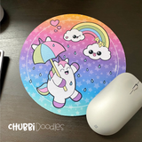 Round Mouse Mats - 3 Designs