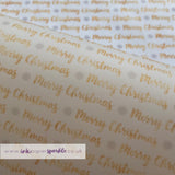 Christmas Translucent Packaging Paper