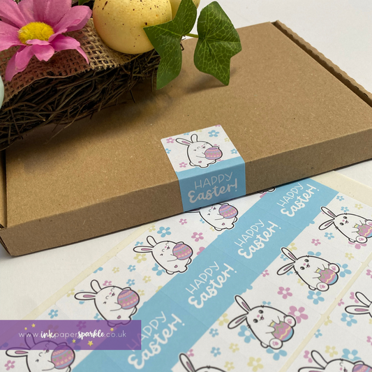 Easter Chubbibunny Box Seal Stickers