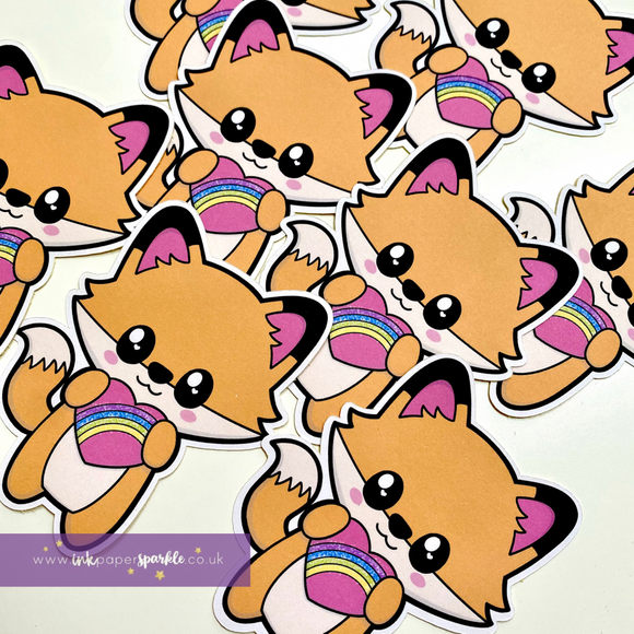Character Mascot Die Cut Stickers