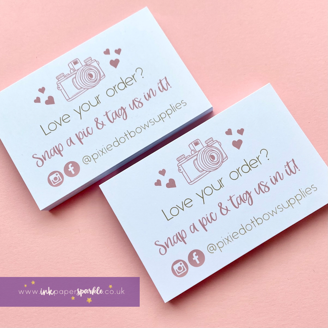 Snap & Tag Cards