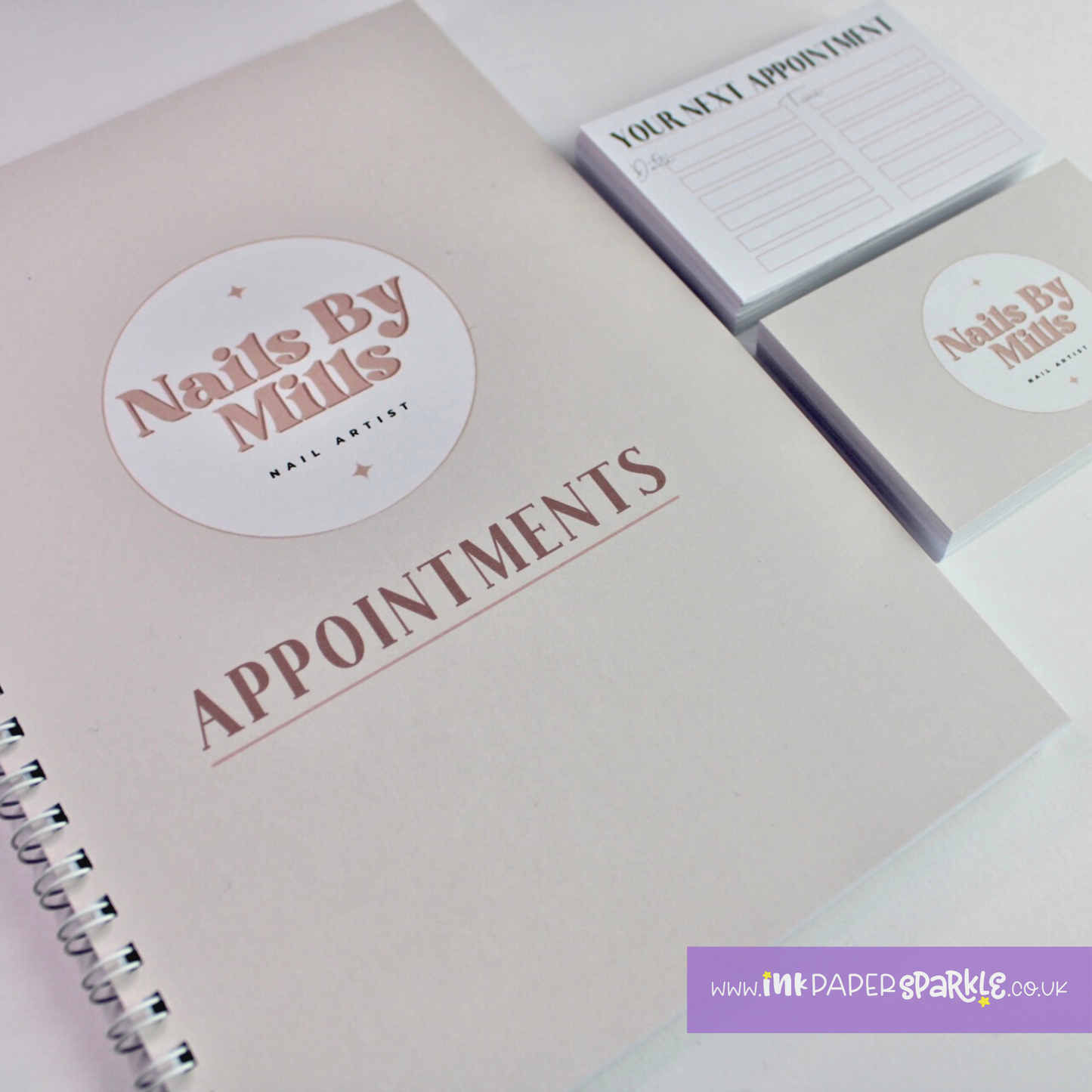 Personalised Appointments Books