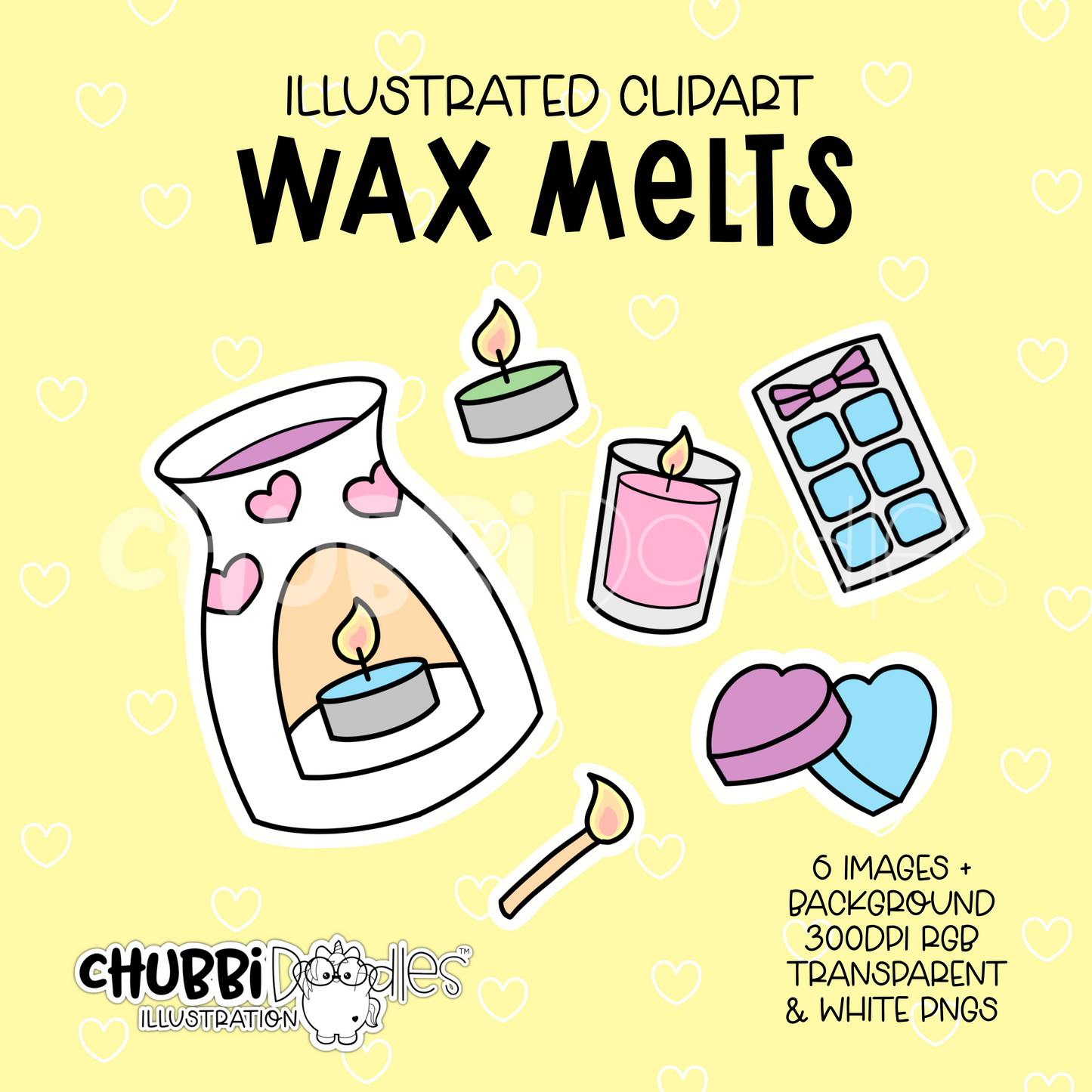 Wax Melt Clipart