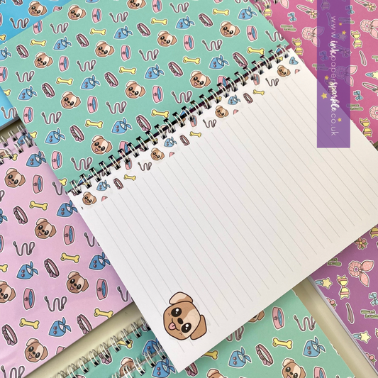 Doggy Doodles Note Book