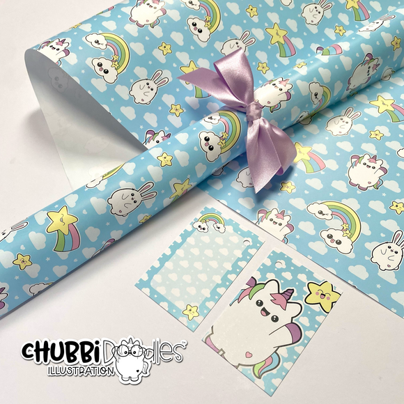 Chubbicorn Gift Wrapping Set