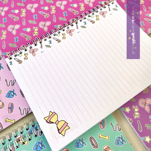 Hair Accessory Doodles Note Book