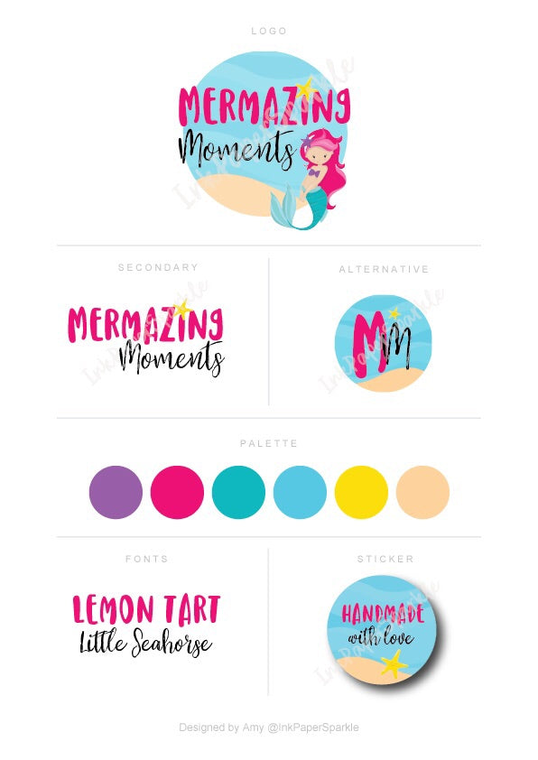 Branding Package - Mermazing Moments