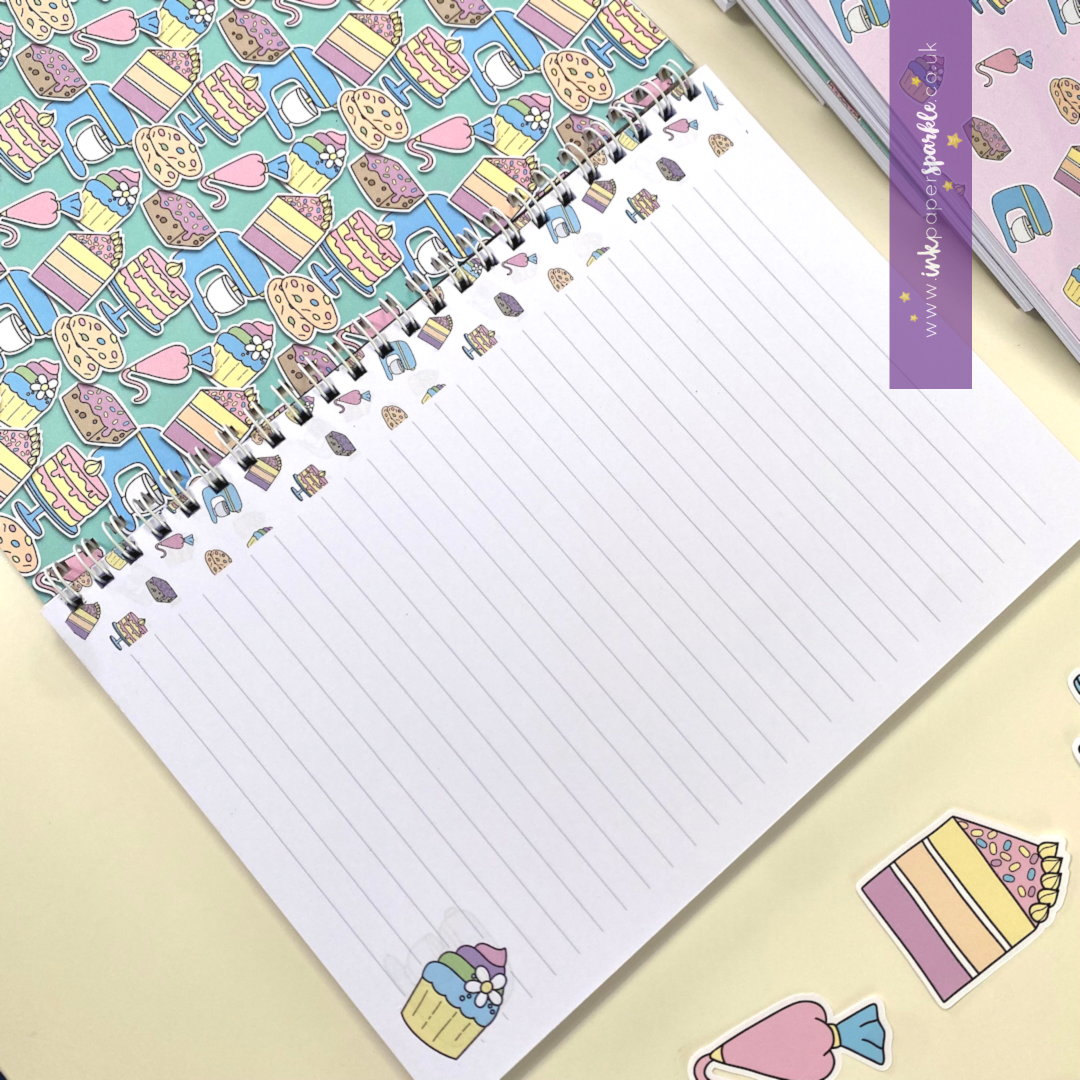 Cakey Doodles Note Book