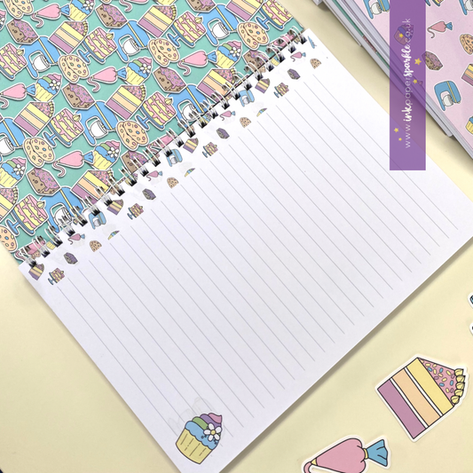 Cakey Doodles Note Book