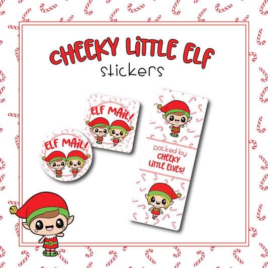 Cheeky Elf Stickers